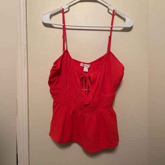 Pinkish orange crop top - Picture 1 of 3